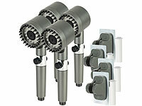 BadeStern 4er-Set Hochdruck-... Silikon-Massageb&uuml;rste,4 Modi