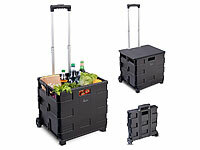 Xcase Klappbarer Einkaufstrolley, ... Rollen, bis 35kg