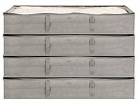 infactory 4er-Set Faltbare ... mit Tragegriffen, 65 l