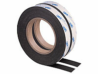 AGT Selbstklebendes A+B Magnetband, 3M, ... + 6 m, 15 mm