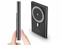 revolt Ultra-flache Powerbank, ...- & MagSafe-kompatibel