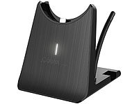 Callstel 2in1-Ladestation und ...-Headset OHS-280, schwarz
