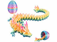 Playtastic 3D-gedrucktes Drachenei ... dreifarbig, 28,5 cm