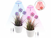 Lunartec 2er-Set H&ouml;henverstellbare ... mit 48 LEDs