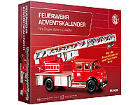 FRANZIS Adventskalender Feuerwehr, Bausatz, Maßstab 1:43