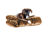 Wilson Gabor Elegante Webpelz-Decke ... x 150 cm, hellbraun