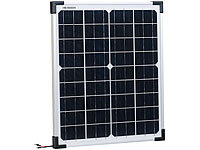 (0% MwSt) revolt Solarpanel mit monokristallinen Solarzellen, 20 Watt