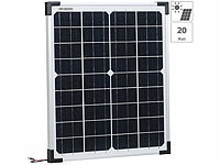 revolt Mobiles Solarpanel mit ... Solarzellen, 20 Watt