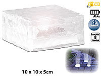 Lunartec Solar-LED-Glasbaustein mit ... (10 x 10 cm), IP44