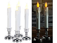 Britesta 4er-Set LED-... Kerzenst&auml;nder, flackernde Flamme