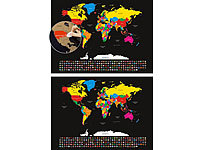 infactory 2er-Set XXL-... Flaggen zum Freirubbeln, 82x59cm