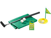 infactory 7-teiliges Golfspiel-... Golf-Grün und Türhänger