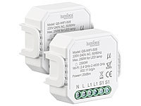 Luminea Home Control 2er-Set ... f&uuml;r Siri, Alexa&Google Ass.