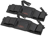 infactory 2er-Set 2in1-G&uuml;rteltasche ... &Oslash; 7cm, 72-160cm lang