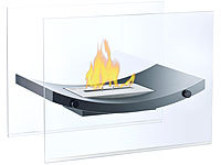 Carlo Milano Gl&auml;serner Standkamin ... f&uuml;r Bio-Ethanol