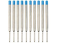 PEARL 10er-Set Kugelschreiber-Minen, in blau, Stärke B