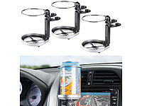 Lescars 3er-Set Auto-Getr&auml;nkehalter f&uuml;r ... cm hoch, 7 cm &Oslash;