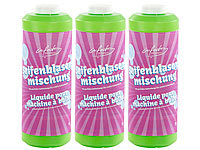 infactory Mischung für bunte Seifenblasen, 3x 1 Liter