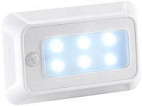 Lunartec LED-Nachtlicht ...-Sensor, Batteriebetrieb