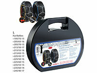 Lescars Schneeketten Gr&ouml;&szlig;e L ... u.v.m., inkl. Transportbox