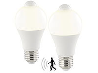 Luminea 2er-Set LED-Lampe, ... warmweiß, 3000 K, 1.055 lm