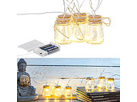 Lampion: Organza Lichterschlauch Skulptur mit 20 LEDs, 60 cm Lunartec Lichtsäule: Organza Lichterschlauch Skulptur mit 20