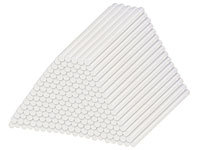 AGT 4er-Set 50 Klebesticks f&uuml;r ... 11 x 200 mm, transparent