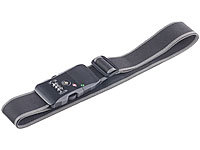PEARL Koffergurt, TSA- und Zahlen-... 100 - 170 cm Gurtl&auml;nge