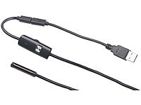 Somikon USB-Endoskop-Kamera, ...-Android-Smartphone, IP67