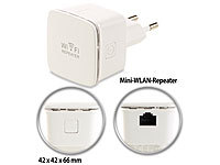 7links Mini-WLAN-Repeater WLR-... & WPS-Knopf, 300 Mbit/s