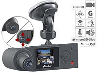 NavGear Full-HD-Dashcam mit ...-Panorama-Sicht, G-Sensor