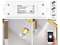 Luminea Home Control WLAN-... Alexa & Google Assistant