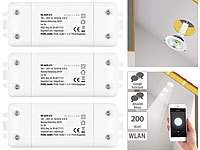 Luminea Home Control 3er-Set ... Alexa & Google Assistant