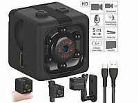 Somikon HD-Micro-Videokamera ... Bewegungserkennung & Akku
