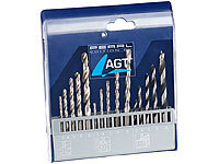 AGT Bohrer-Set 15-tlg. ...-Metallbohrer, Holz- & Steinbohrer