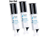 AGT Epoxy 2-Komponenten-Kleber, ... 23 N/mm², 3er-Pack