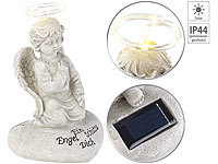 Lunartec Schutzengel-Figur mit Solar-... 7 LEDs, 20 cm, IP44