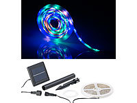 Lunartec Solar-LED-Streifen, 90 ... 3 m, wetterfest IP65