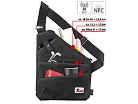 Xcase Crossbody-Tasche mit ... NFC-Blocker, unisex, schwarz