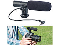 Somikon Externes Mikrofon für ... 3,5-mm-Klinkenanschluss