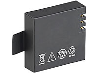 Somikon Zusatz-Akku f&uuml;r UHD-Action-... DV-3917 V2, 1.050 mAh