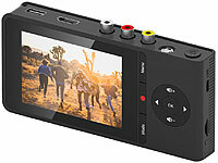 auvisio Video-Rekorder f&uuml;r ... 8,9 cm Farbdisplay, 60fps