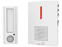 CASAcontrol Funk-T&uuml;rklingel mit ... m Reichweite, IPX4, wei&szlig;