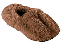 infactory Aufw&auml;rmbare Flausch-Pantoffeln mit ... 39 - 41