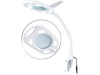 Lunartec Glas-LED-Lupenleuchte mit ... 5 Watt, 450 Lumen