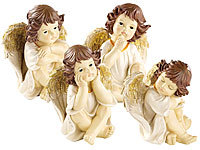 infactory Gro&szlig;e Deko-Weihnachtsengel im 4-er Set