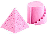 Playtastic Kinetischer Sand, formbar ... fein, pink, 500 g