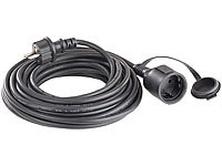 revolt Verl&auml;ngerungskabel f&uuml;r den ... (IP44), 10 m, schwarz