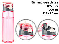 PEARL sports BPA-freie ...-Verschluss, 700 ml, pink