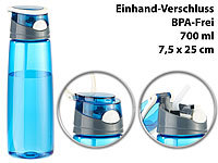 PEARL sports BPA-freie ...-Verschluss, 700 ml, blau